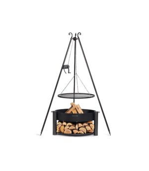 Fire Bowl MONTANA with Tripod Grill
